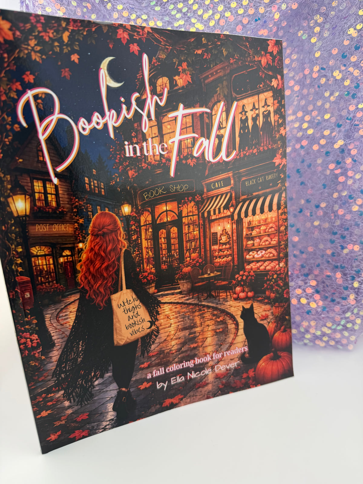Bookish in the Fall Coloring Book - Signed Copy