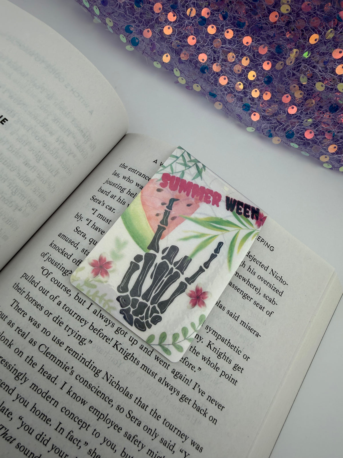 Summerween Magnetic Bookmark