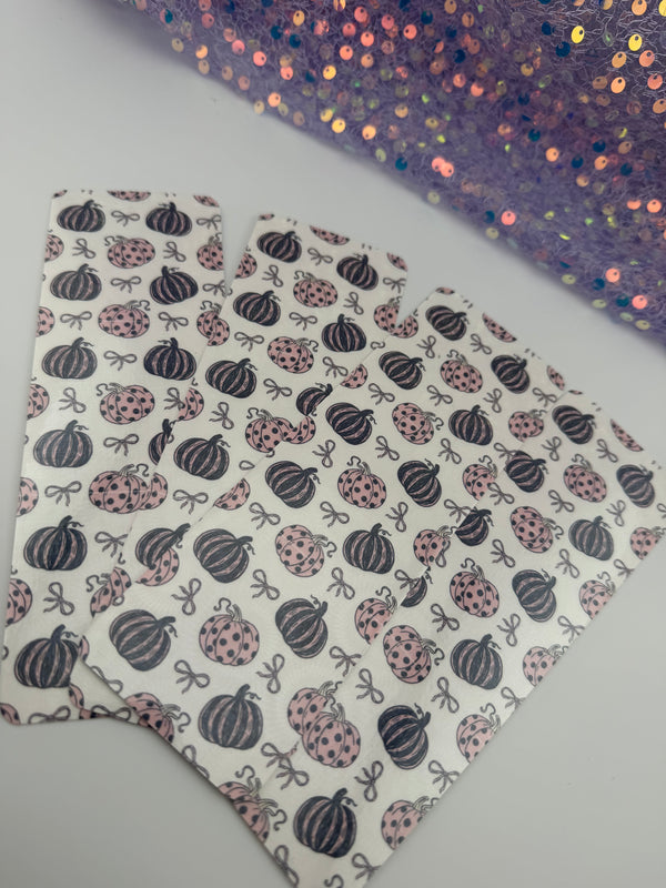 Fall - Holographic Pumpkins Bookmark