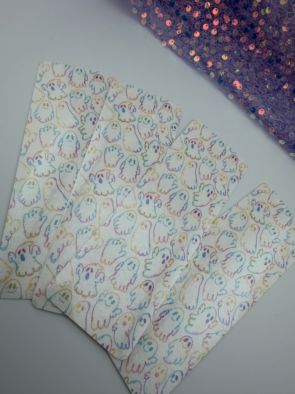 Fall - Rainbow Ghosts Bookmark Holo