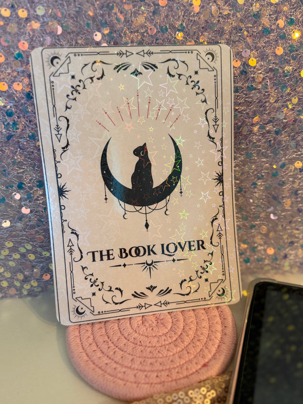 The Book Lover Holographic Kindle Insert