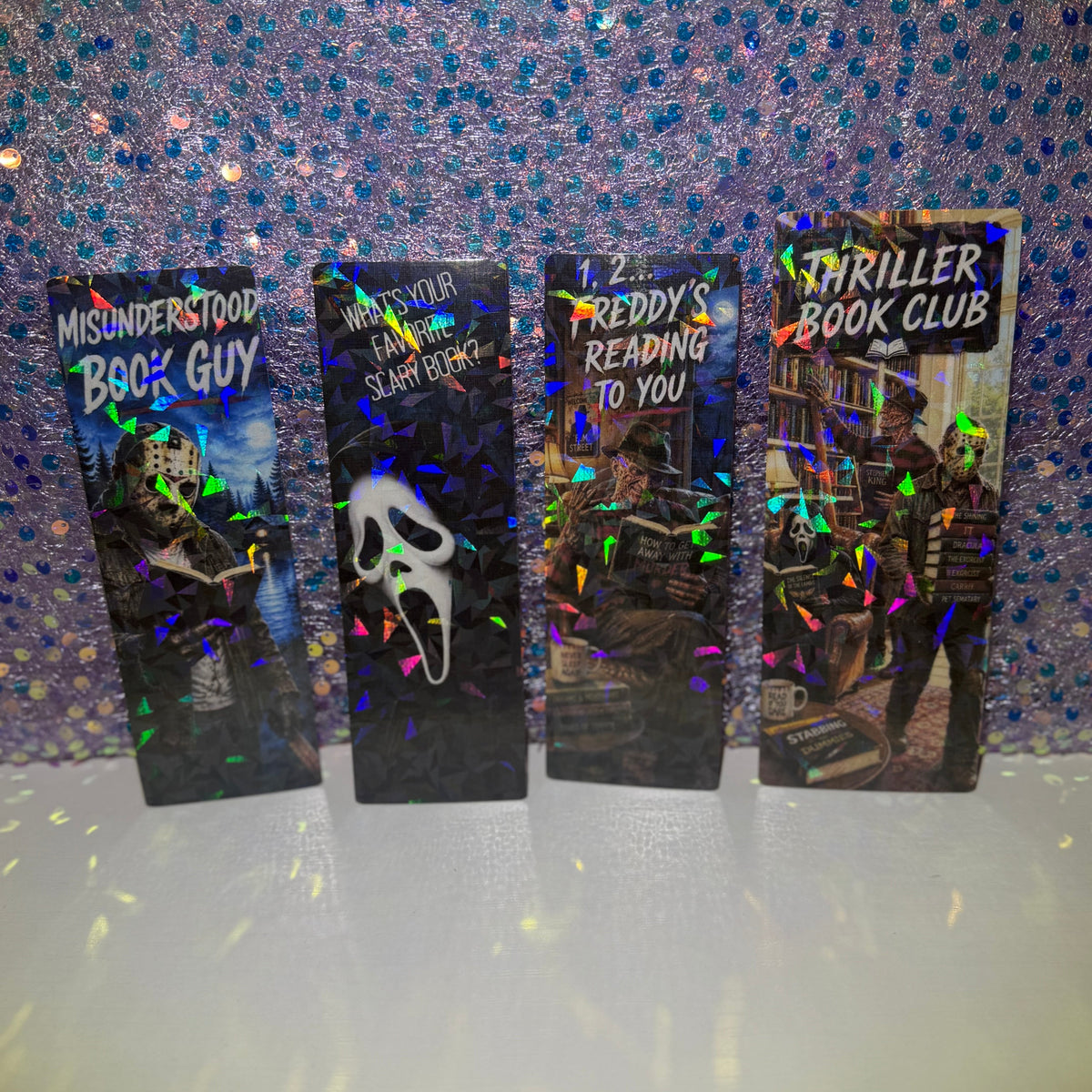 Spooky Bookmark Set - Holographic