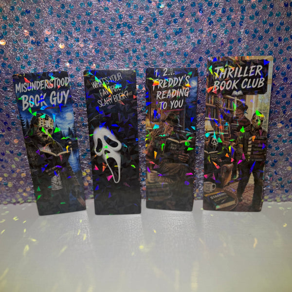 Spooky Bookmark Set - Holographic