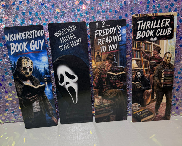 Spooky Bookmark Set - Matte