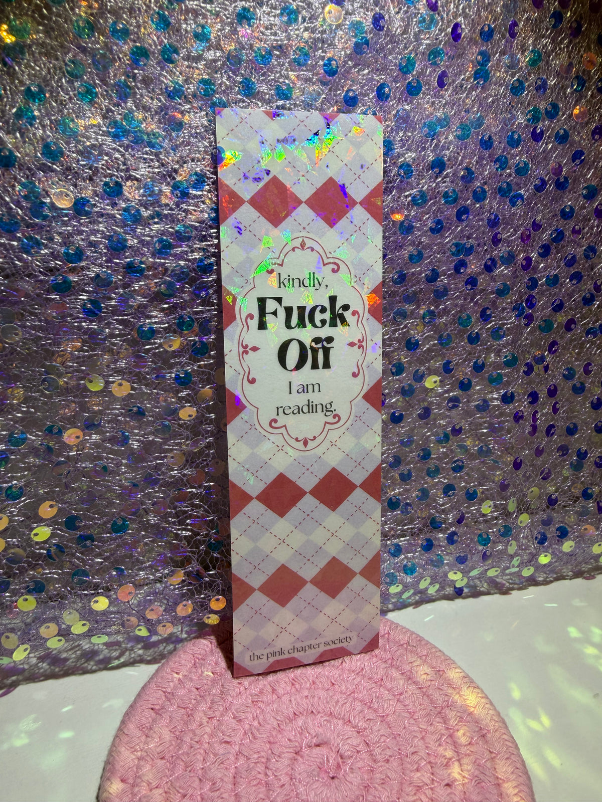 Eff Off - Holographic Bookmark