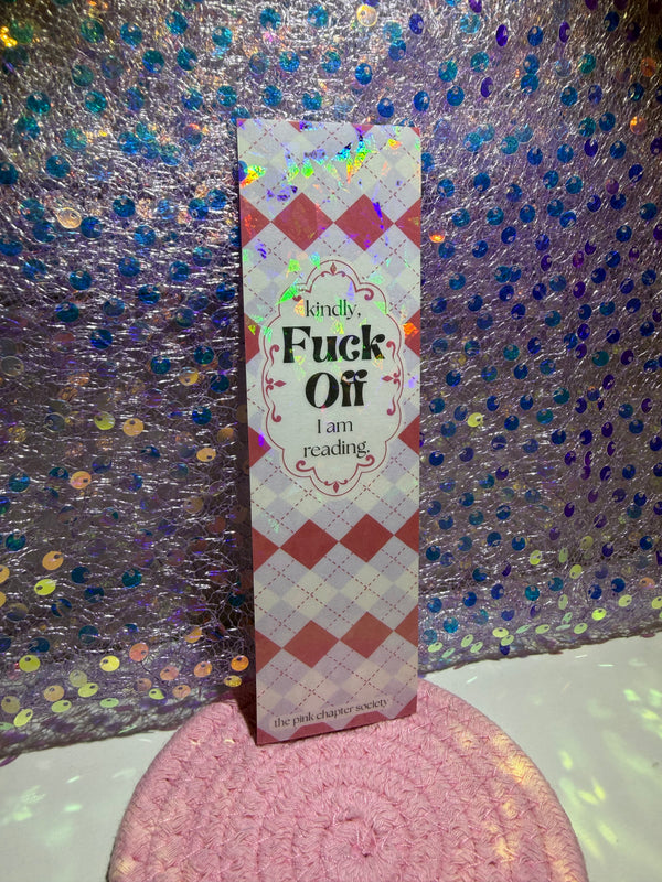 Eff Off - Holographic Bookmark