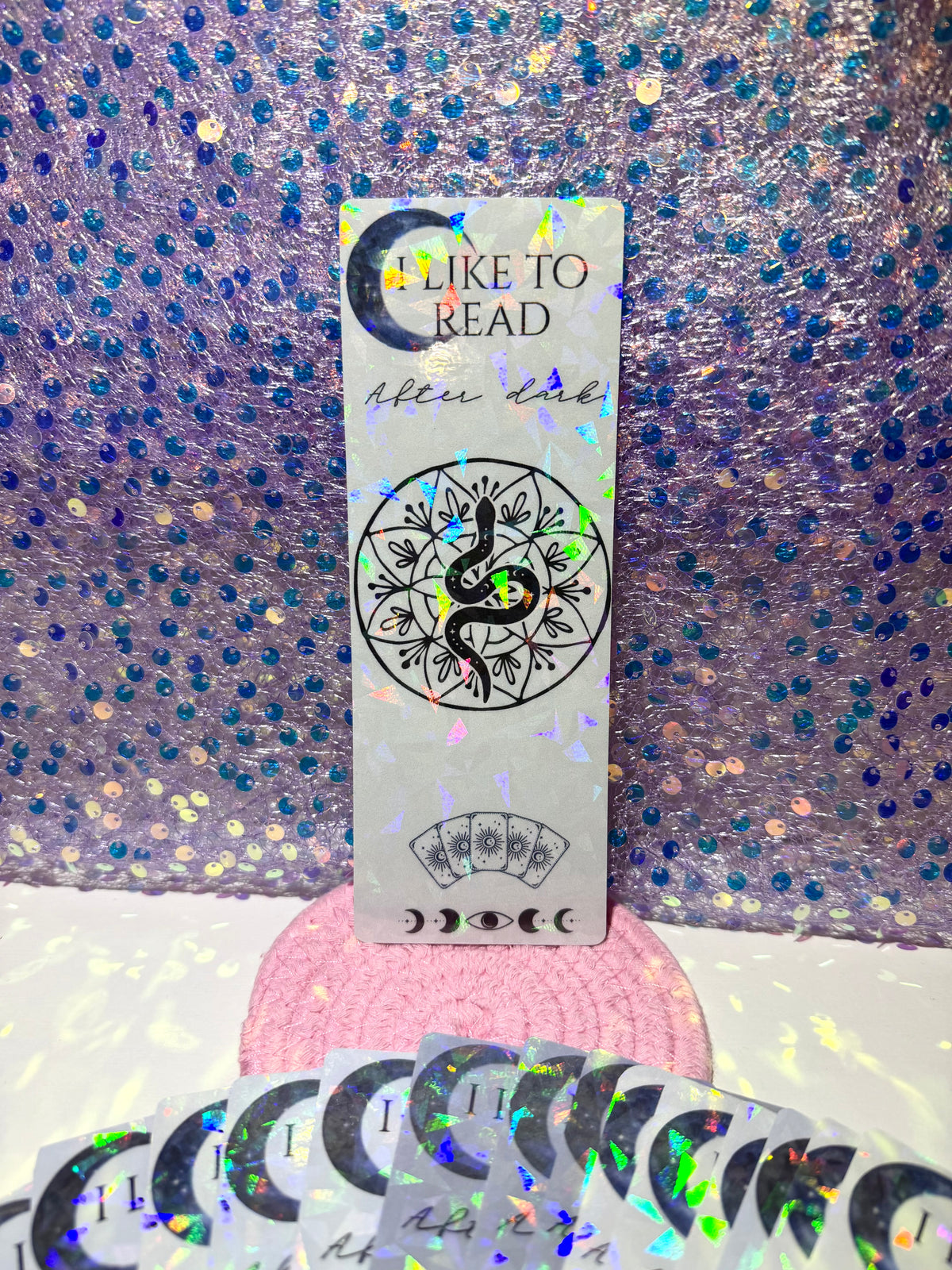 Reading After Dark Bookmark