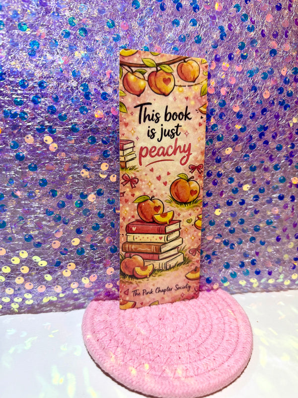 Just Peachy Bookmark