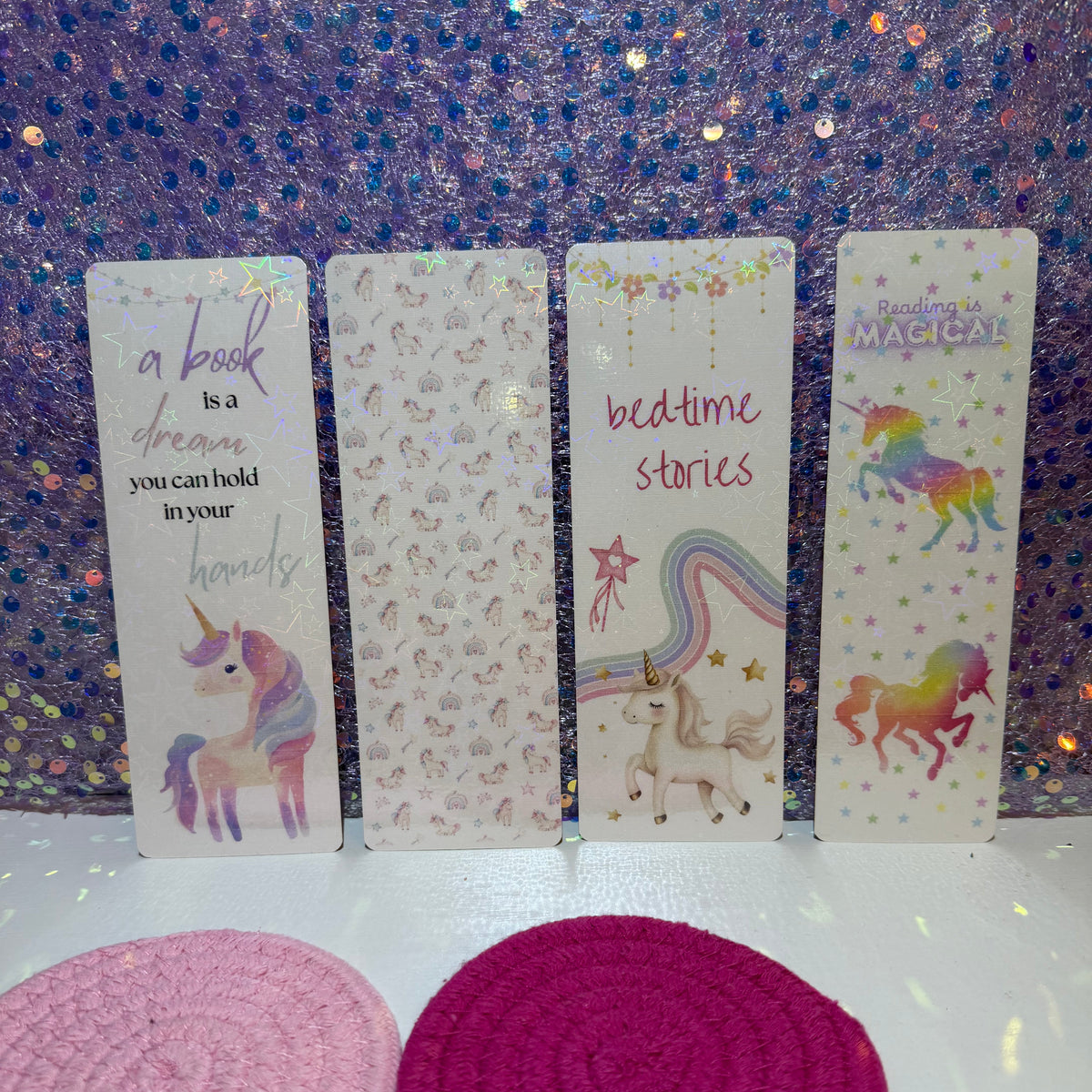 Bedtime Stories Bookmark Set - Holographic