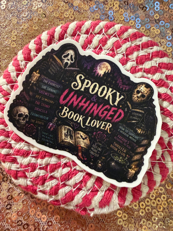 Spooky Book Club Sticker
